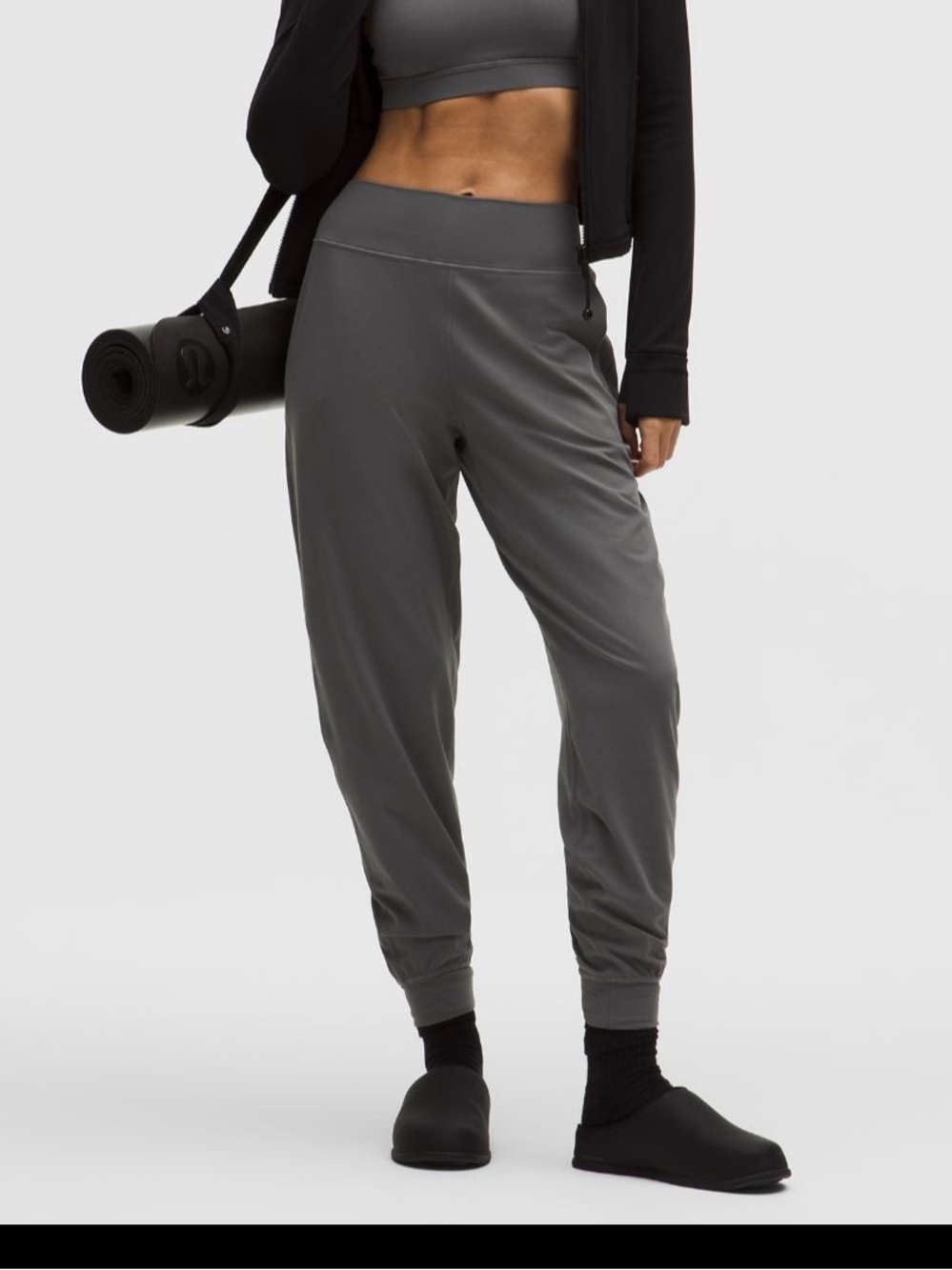 Lululemon Align High-Rise Jogger Pants in Charcoal Gray